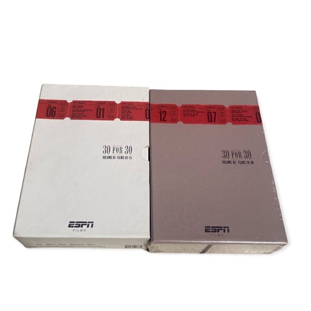30 for 30 volume 1 & 2 DVD Sets ESPN films